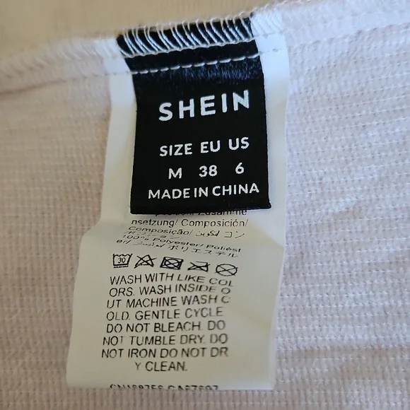 Elegant Cream Jacket with Brown Accents - Picture 9 of 9